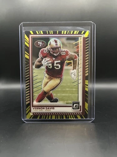 2025 Donruss Optic Football Electricity Vernon Davis #137