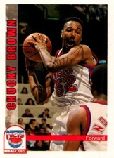 1992-93 NBA Hoops #427 Chucky Brown