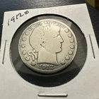 1912 D Barber Silver Half Dollar, United States 90% Silver Liberty Head 50C Coin