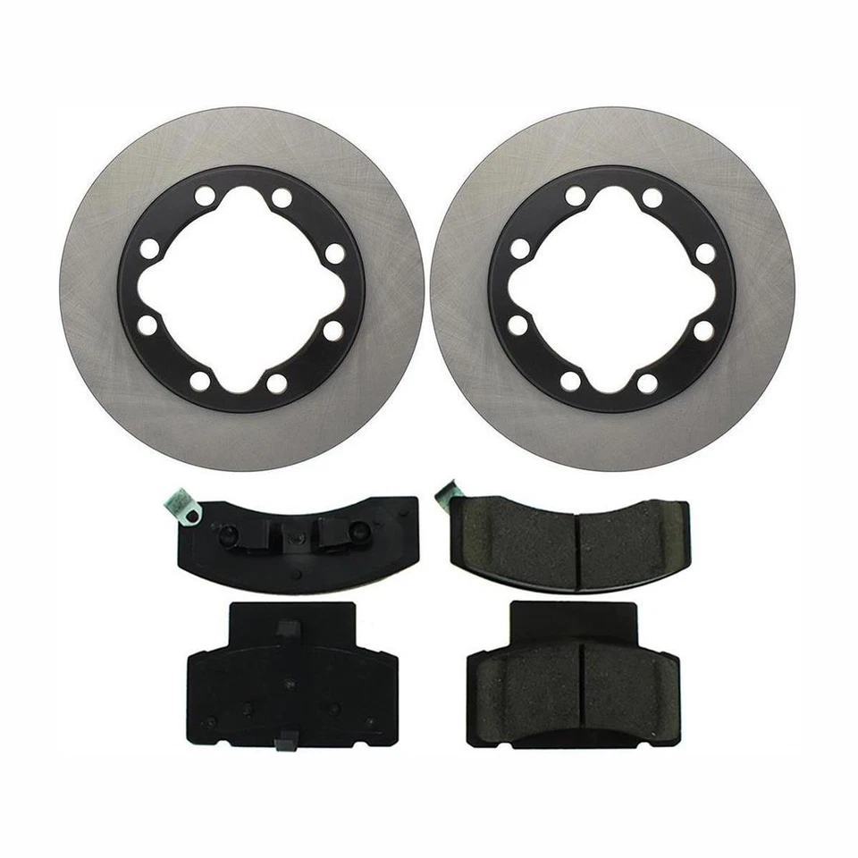 Centric Front Brake Rotors & Pads For 92-93 1998 1999 2000 Chevrolet K3500 Foto 2 de 4