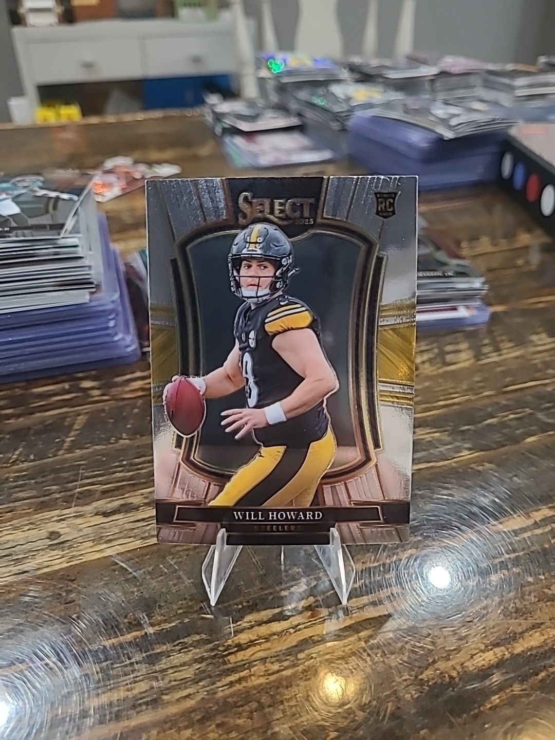 Will Howard 2025 Select Premier Level  Steelers (RC)