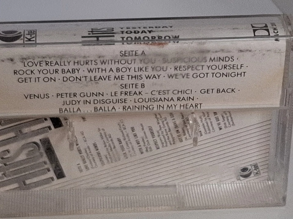 Hits 1987 - Yesterday Today Tomorrow + K-tel + Sampler + MC Kassette Tape - Bild 4 von 4