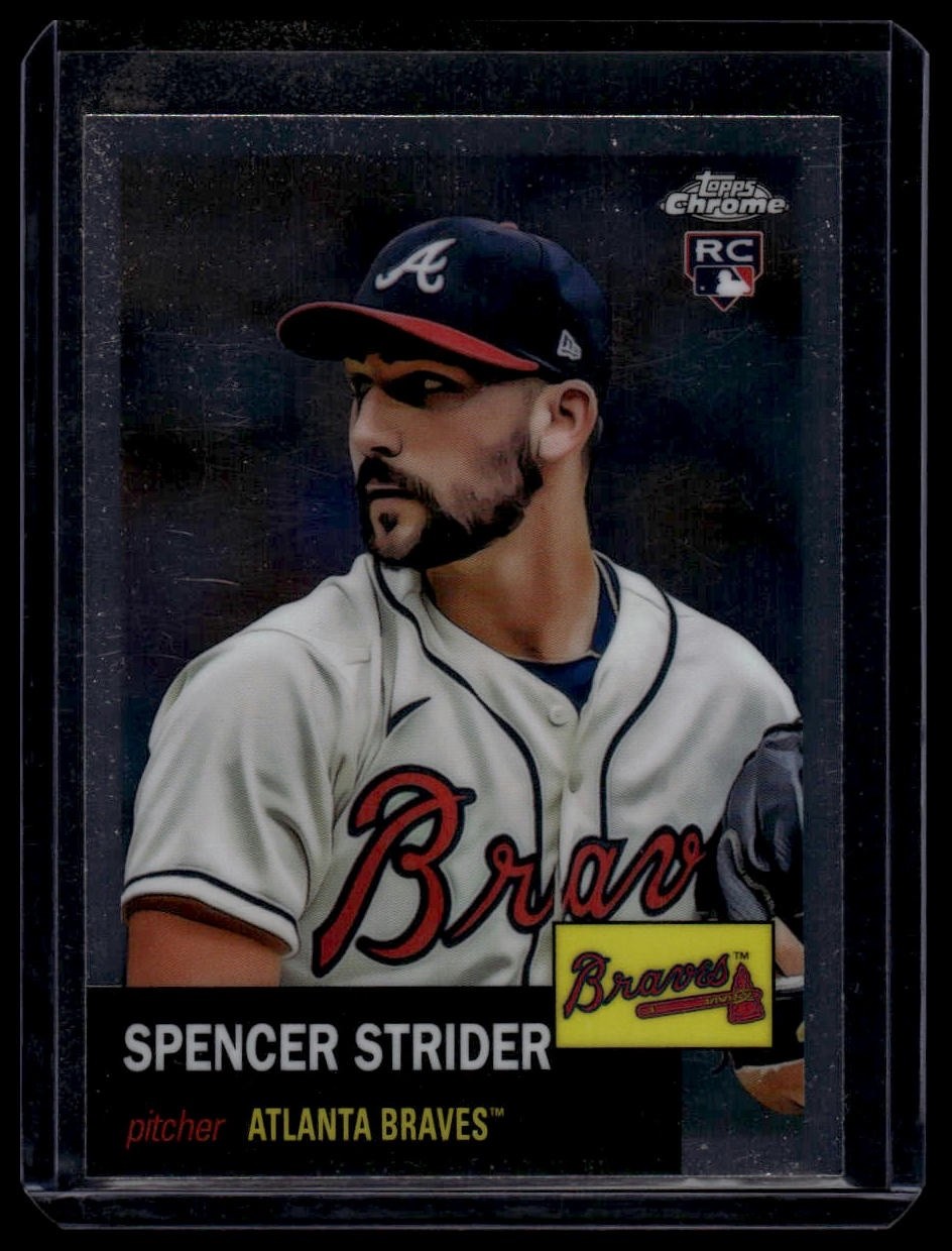 2022 Topps Chrome Platinum Anniversary #186 Spencer Strider