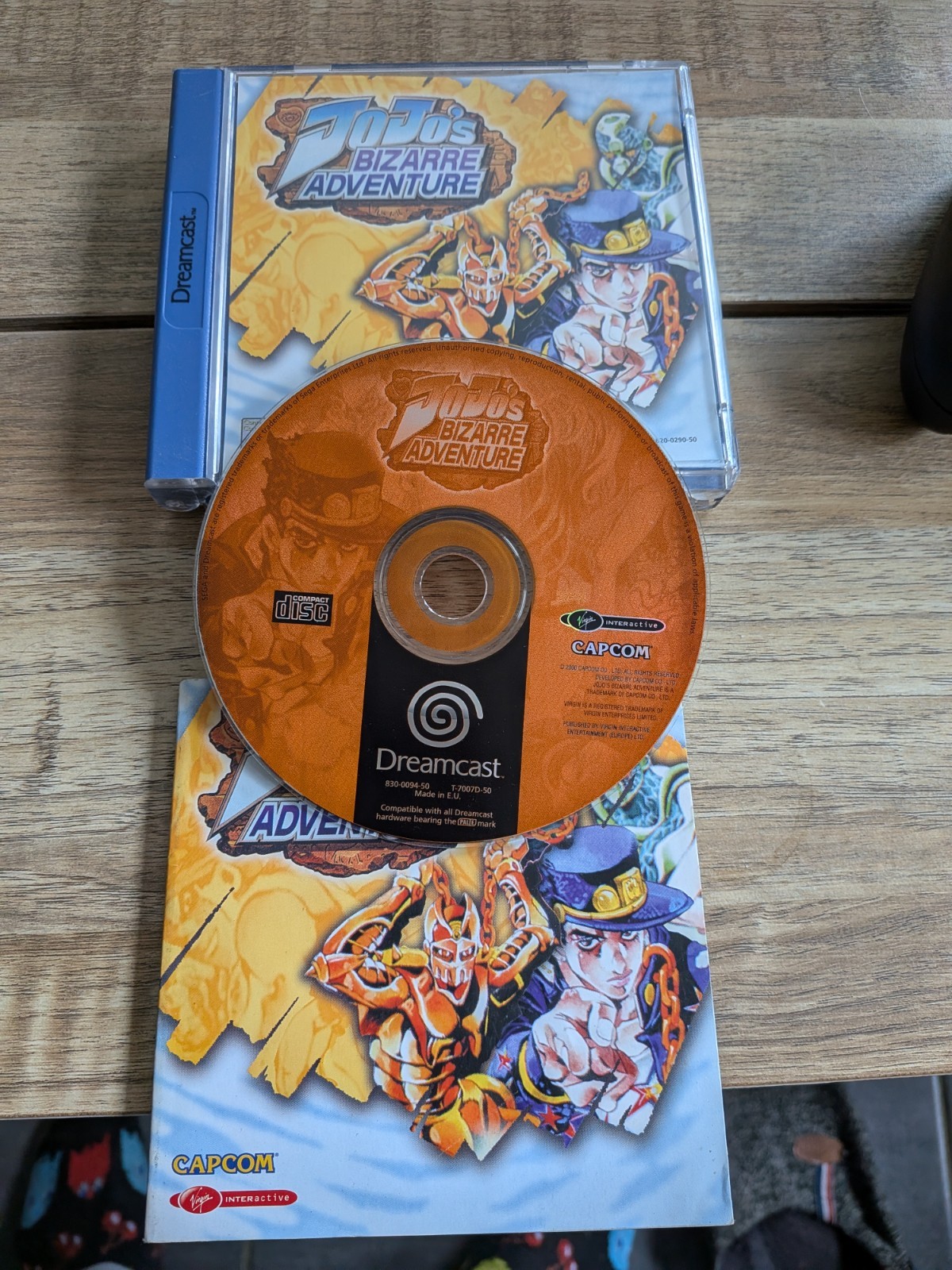 Jeu rare SEGA Dreamcast Jojo's Bizarre Adventure Dreamcast PAL FR Sans Notice 