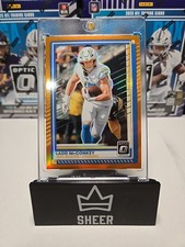 Ladd McConkey 2025 Panini Donruss Optic Orange /299 #26