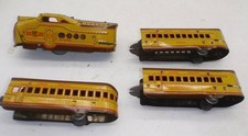 Marx M1005 Streamline Tin Toy Train Wind Up Clockwork Set