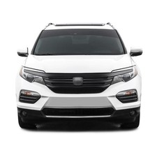 SlickMod Chrome Delete Blackout Vinyl Overlay for 2016-2018 Honda Pilot Front...