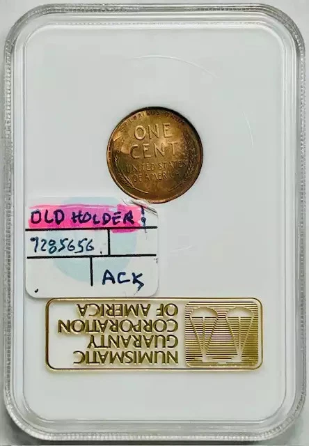 1950 Small Cents Lincoln Penny NGC PF-67 Proof RD Red Old Holder! - Image 2 of 2