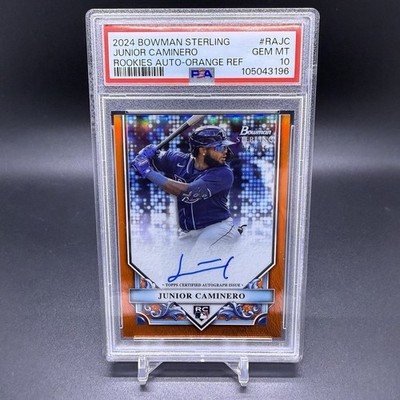 PSA 10! 🚨 #/75 - 2024 Bowman Sterling Junior Caminero RC Auto