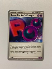 Team Rocket's Energy 182/182 Destined Rivals Trainer Pokemon TCG