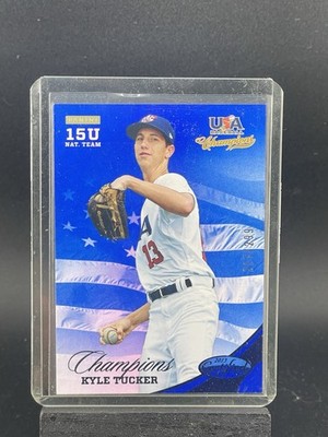 2013 Panini USA Baseball Champions - Kyle Tucker Card #186 Serial /299 BIN-1645