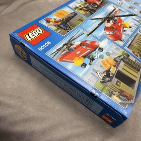 LEGO CITY: Fire Response Unit 60108 Helicopter Motorcycle New Sealed Box Retired