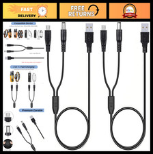 2 Pack USB Charging Cable for Dog Shock Collar, 2 in 1 Charger for Training Coll