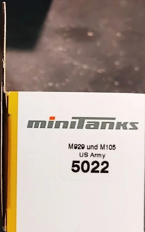 HERPA MINITANKS 5022 Camion militare M929 con rimorchio M105 US Army - Scala H0 - Immagine 2 di 4