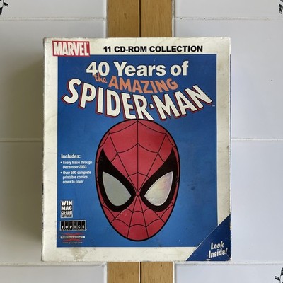 40 Years of the Amazing Spider-Man Complete Marvel CD-ROM Virtual Comic Books