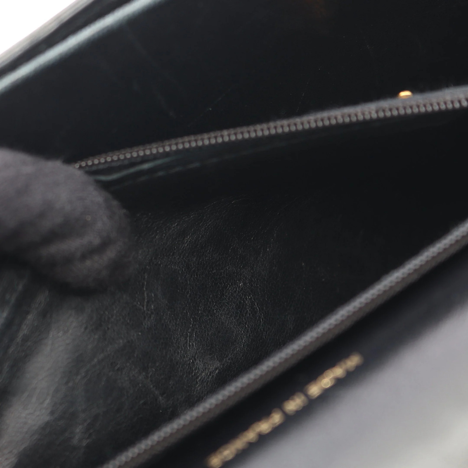 CELINE One Shoulder Bag Leather Black — image 5
