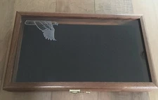 Magnum Research / Desert Eagle Wood Display / Presentation Case with Combo Lock