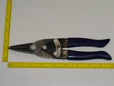 VTG Vlchek NOS No.619 Straight Cutting Snips USA HVAC Tinner Tool Metal Cutters 