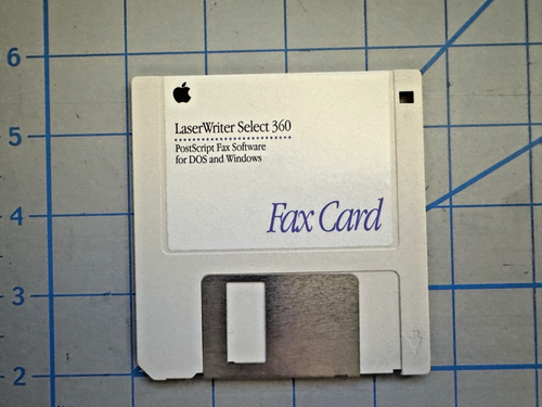 LaserWriter Select 360 PostScript Fax Software Set for Macintosh DOS and Windows - Picture 6 of 7