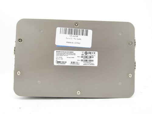 Aaeon Boxer-6710-A2-CS-N0002 Embedded Box PC Fanless Industrial PC Tested w/PSU - Picture 6 of 9