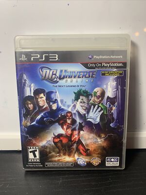 DC Universe Online (Sony PlayStation 3) (2011) (No Manual)