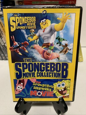 The SpongeBob SquarePants Movie Collection DVD Brand New Buy 3 DVDs Get 1 Free