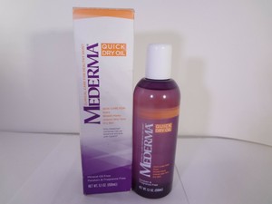 mederma quick dry oil on face