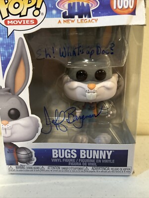 JEFF BERGMAN SIGNED AUTOGRAPH FUNKO POP ACOA BUGS BUNNY SPACE JAM