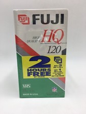 Fuji HQ T-120 Blank VHS Video Tapes 4 Pack Factory Sealed New USA 1 T-160