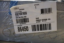 nVent HOFFMAN ASE16X16X6 A90P1 SCR CVR Pull Box Knockout 16x16x6 in GENUINE