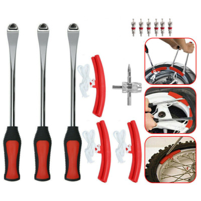  Reifenheber Montierhebel Montiereisen Reifen Montagehebel Set Motorrad Fahrrad