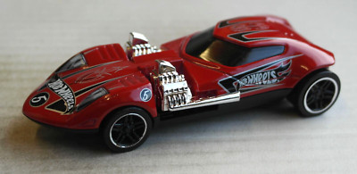 Hot Wheels Pull-Back Speeders Twin Mill rot HW Auto Car Rückziehmotor red rosso