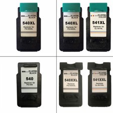 PG540 / CL541 / XL / XXL / Black / Colour Ink Cartridges For Canon PIXMA TS5150