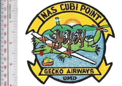US Navy USN Philippines Naval Air Station NAS Cubi Point Home of Gecko ...