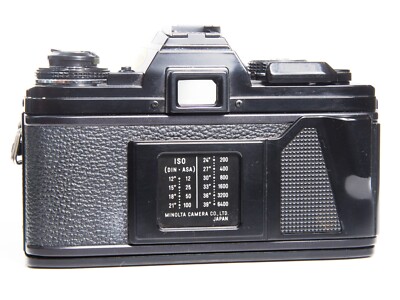 Minolta X-700 35mm SLR Film Camera with 50mm F2 Lens -- TESTED