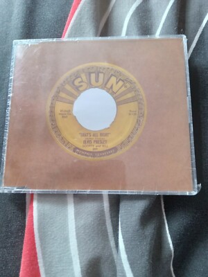 ELVIS PRESLEY CD 50th ANNIVERSARY OF THAT'S ALL RIGHT MAMA ON SUN RECORDS  RARE