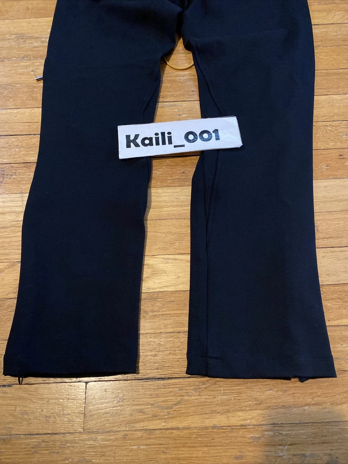 Pantaloni Rhude taglia media neri traxedo jogger cordino smoking B