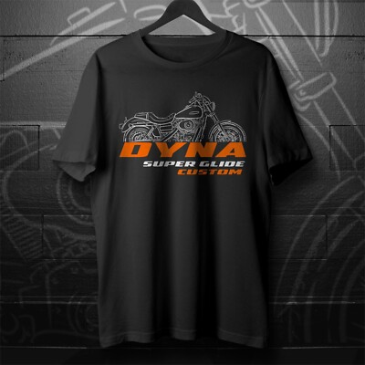 For HD FXDC Dyna Super Glide Custom fans 1992-2014 - Motorcycle T-Shirt