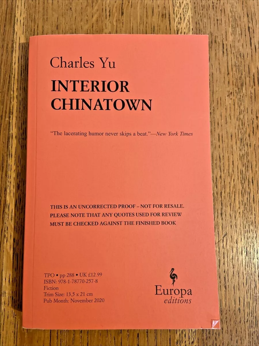 Book Excerpt: Charles Yu's 'Interior Chinatown