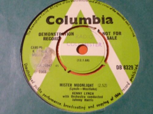 DEMO PROMO-KENNY LYNCH-MISTER MOONLIGHT-COLUMBIA