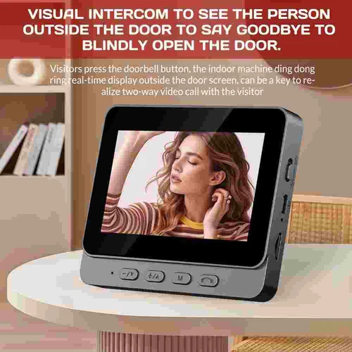 2025 Wireless Video Doorbell Smart Phone Security Camera Door Bell Ring Intercom - Picture 5 of 18