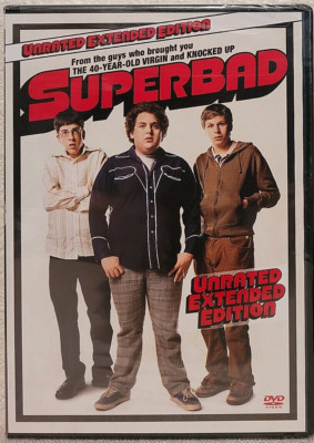Superbad (Unrated Extended Edition DVD, 2007) Brand New, Factory Sealed!