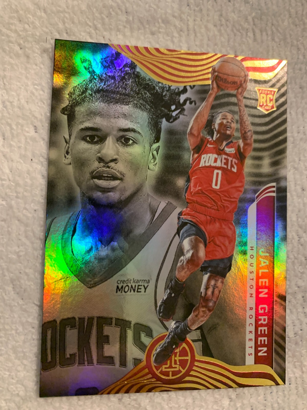 2021-22 Panini Illusions Jalen Green #152 Rookie RC Houston Rockets