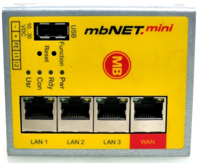 MB Connect Line mbNET.mini Industrierouter MDH 860 - Bild 1 von 3