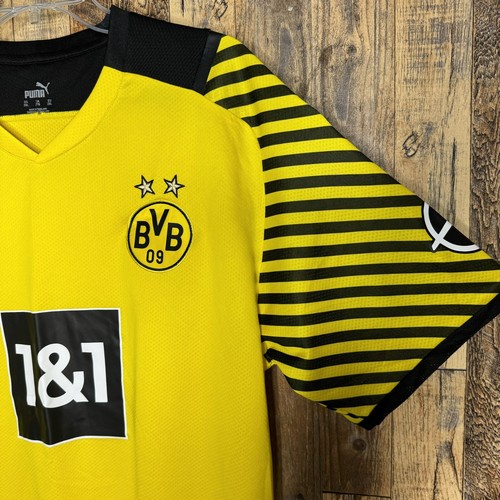 Borussia Dortmund 2021-22 Home Soccer Jersey Puma Men’s Sz XL - Picture 8 of 11