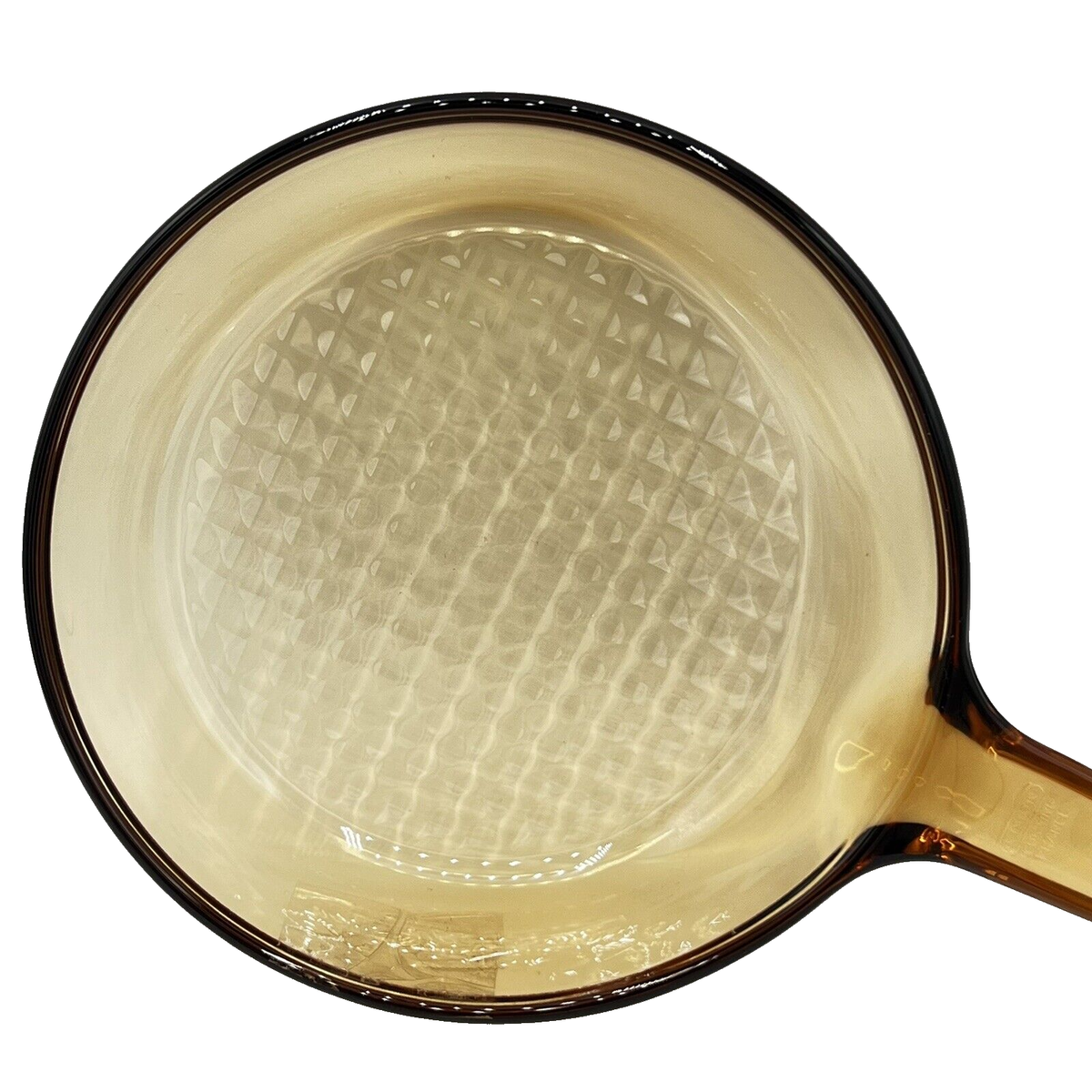 Visions Corning Ware Amber Glass 7