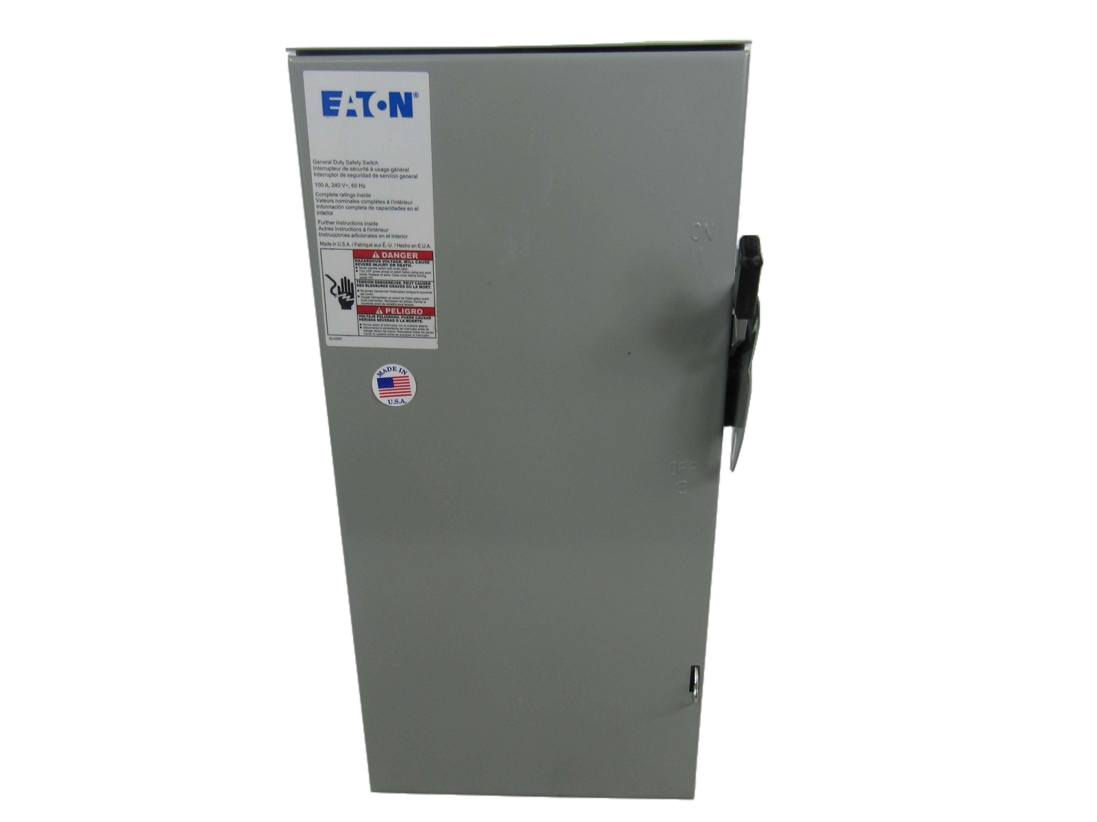 Eaton DG323NRB General Duty Safety Switches