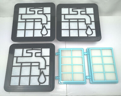Filter Set 5XL ersetzt FC8010/02 für Philips Power Pro Compact (City) / Aktive 