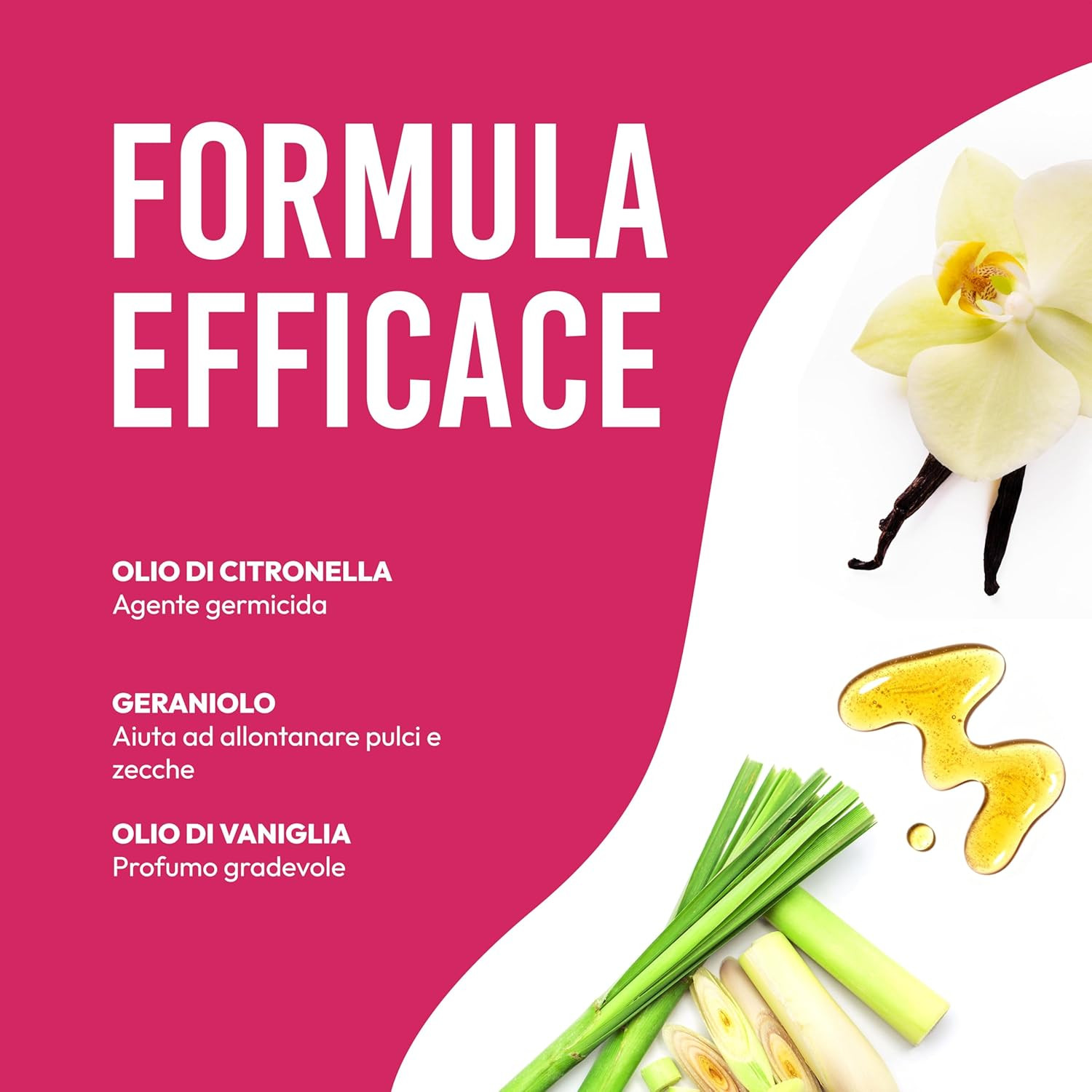 Spray Antipulci Gatto E Cane - 500Ml - Non Macchia - Spray Antipulci per Ambient - 4