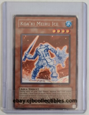 Yu-Gi-Oh! KOA'KI MEIRU ICE RGBT-EN025 Rare Raging Battle - Played  